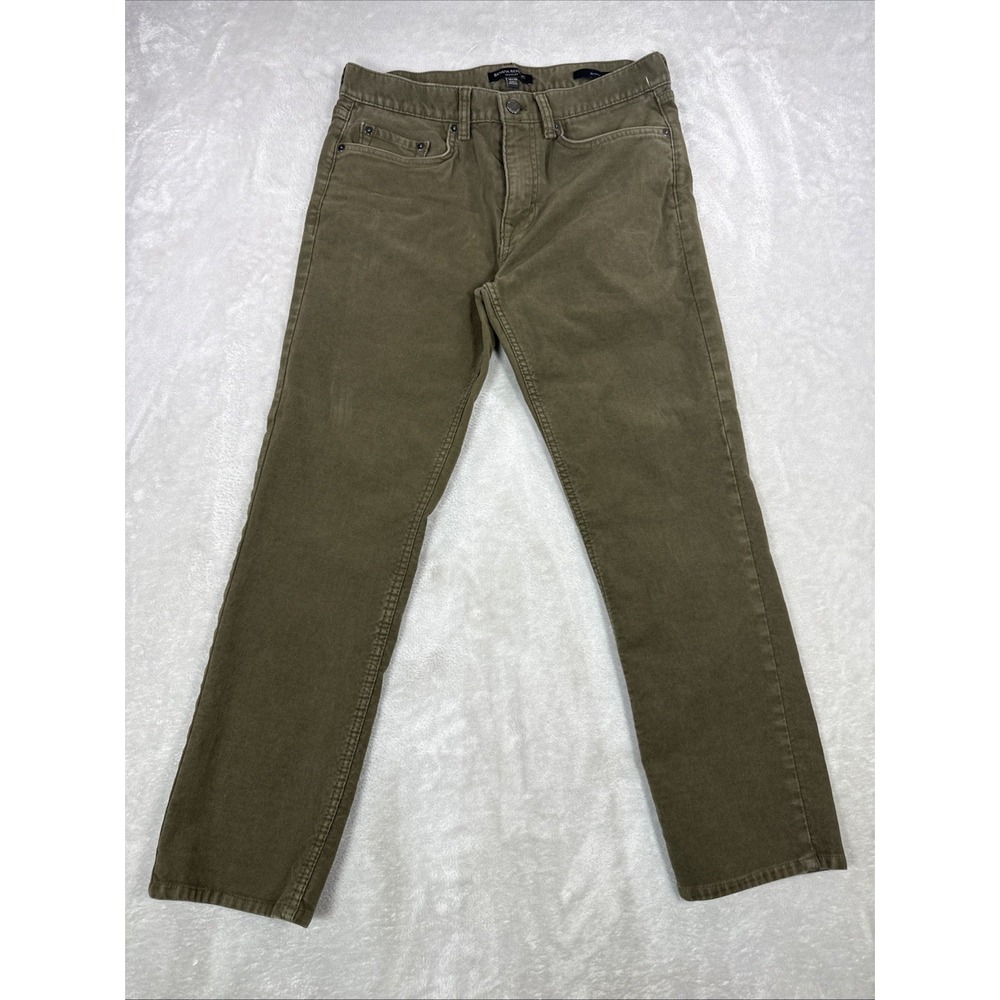 Banana Republic Traveler Men's Jeans 30x30 Green Slim Fit Stretch (Fit 30X26)